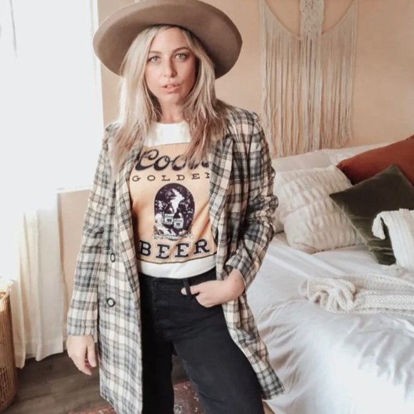 New Coors Golden Beer Vintage Graphic T-Shirt Tee - Picture 6 of 9